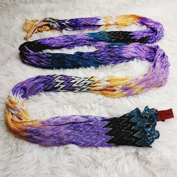 Missoni scarf multicolor. - Picture 8 of 8